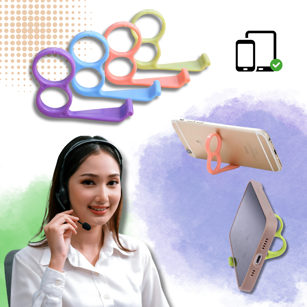 Ergonomic Phone Finger Holder - Ozerty