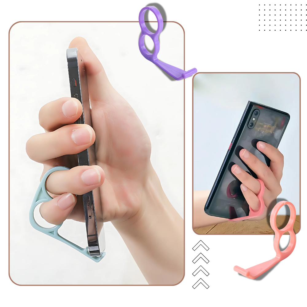 Ergonomic Phone Finger Holder - Ozerty