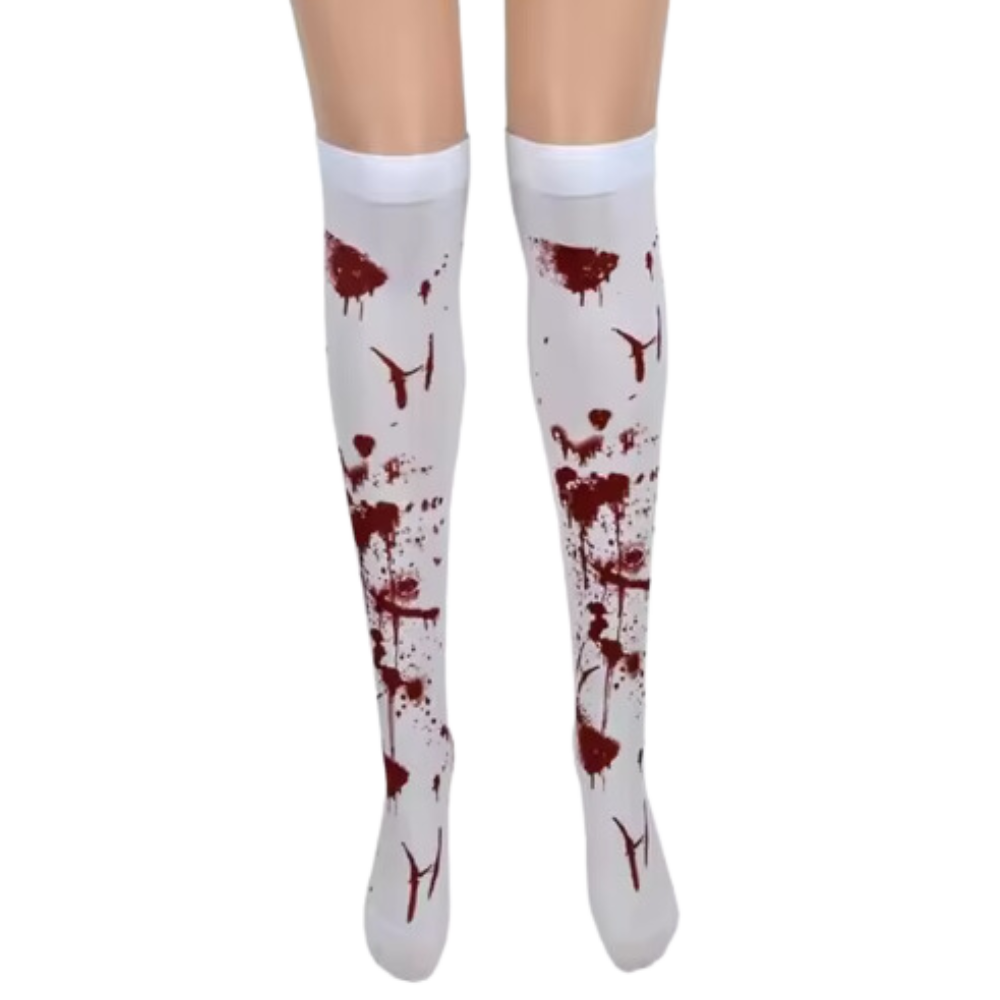 Festive Designs Halloween Compression Socks -Blood splash - Ozerty