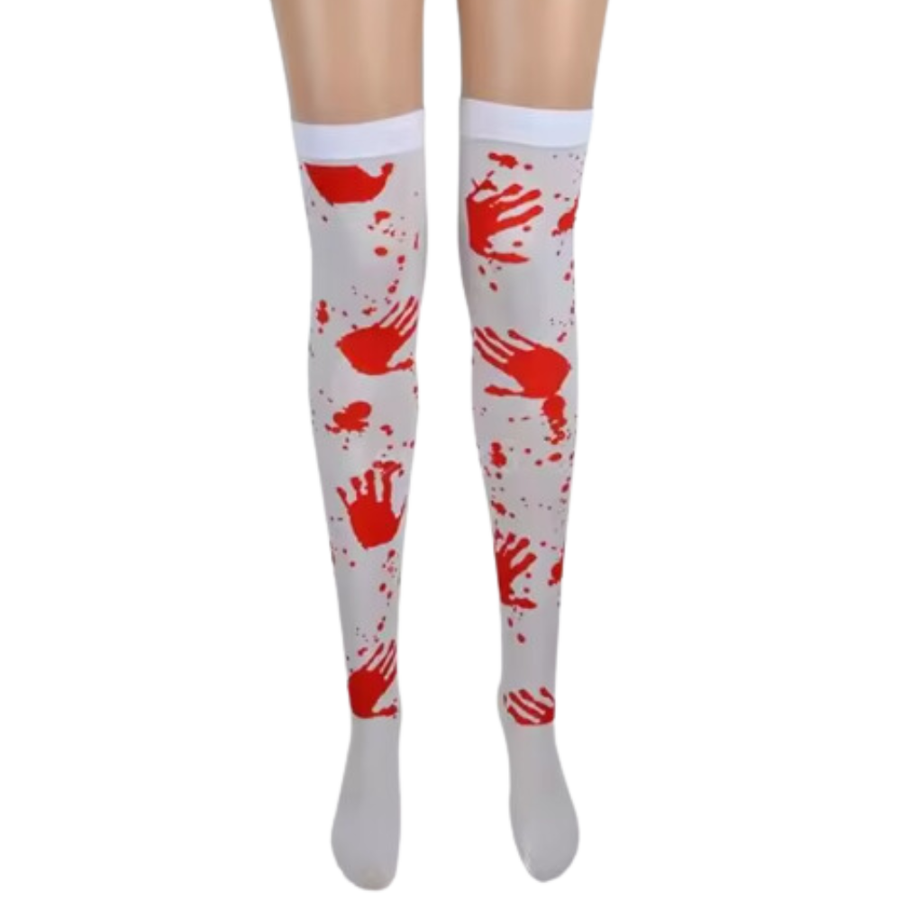 Festive Designs Halloween Compression Socks -Gory Tales - Ozerty