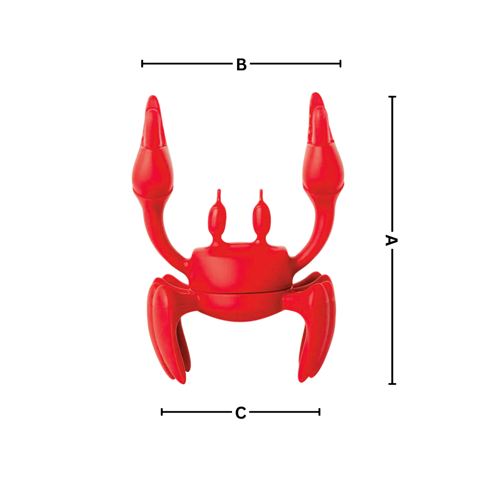 Fun Crab Non-Slip Spoon Holder - Ozerty