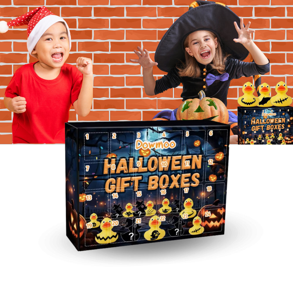 Halloween & Christmas Themed Duck Advent Calendar - Ozerty