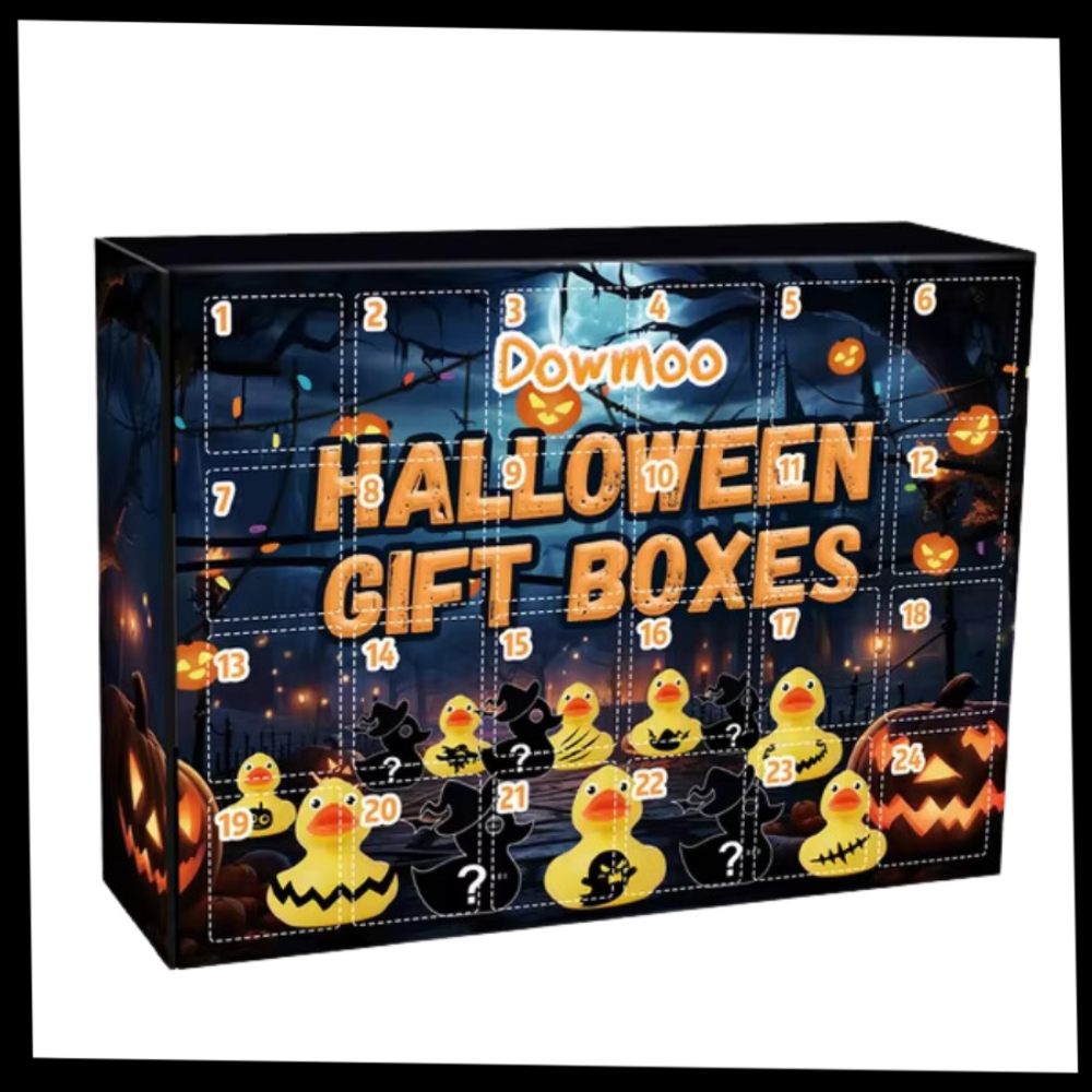 Halloween & Christmas Themed Duck Advent Calendar - Ozerty