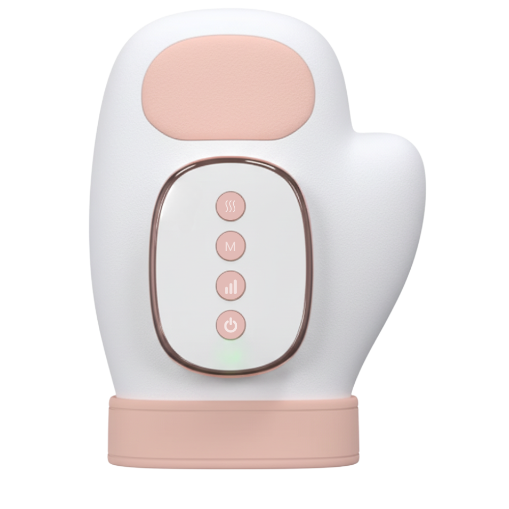 Heat Compression Massage Glove -Pink - Ozerty