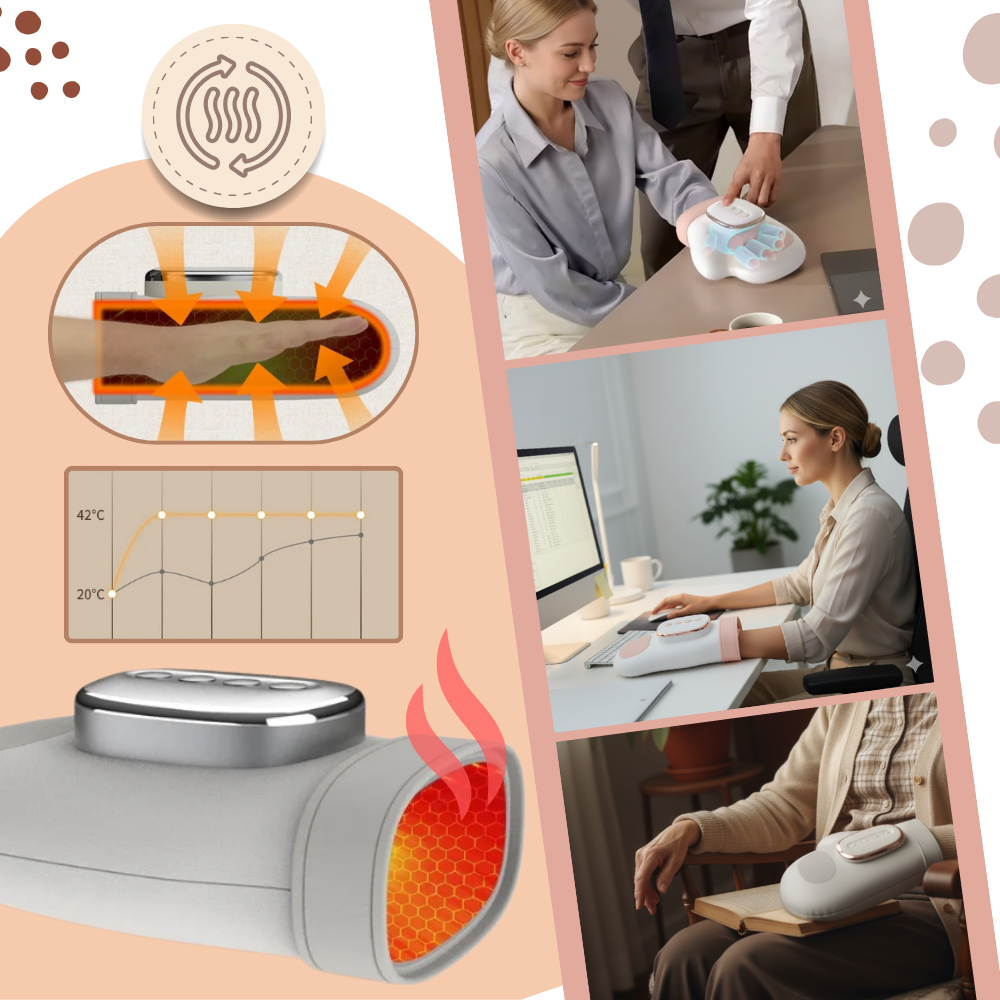 Heat Compression Massage Glove - Ozerty