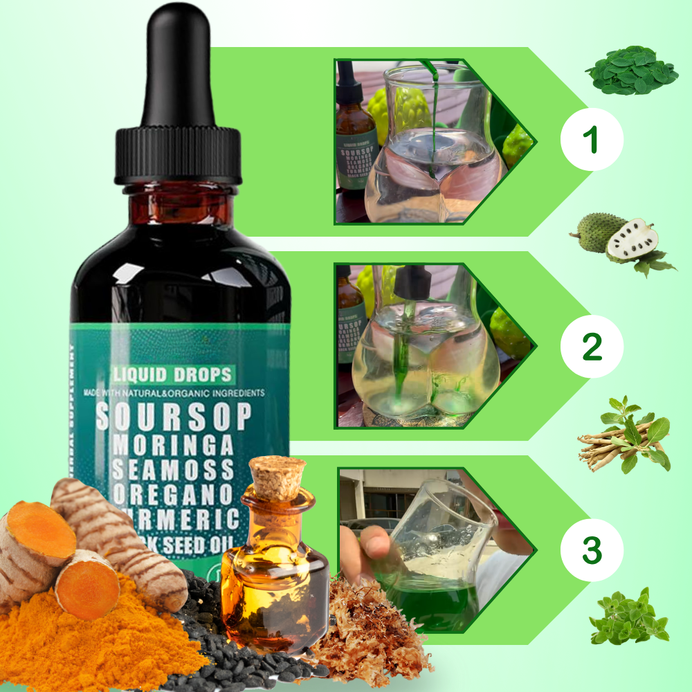 Herbal Vitality Soursop Drops - Ozerty