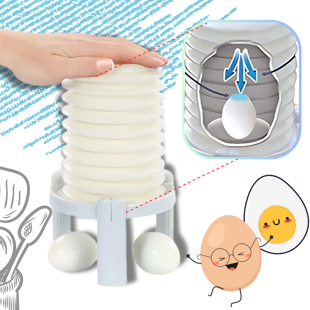 Instant Peeling Egg Shell Peeler - Ozerty