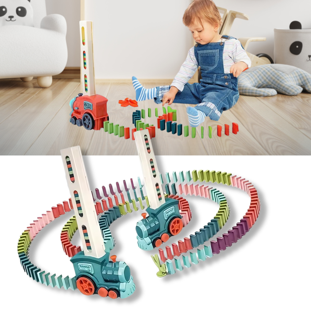 Interactive Automatic Domino Train - Ozerty