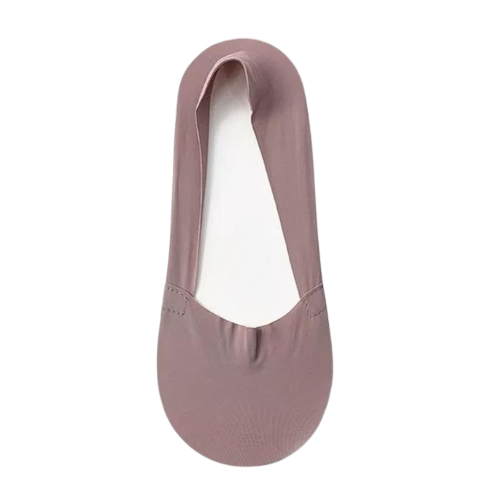 Invisible Non Slip Socks -Light Purple - Ozerty