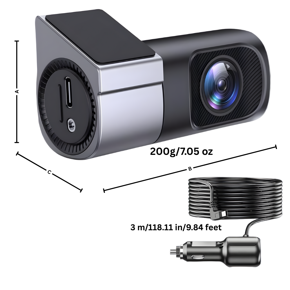 Loop Record Night Dash Camera - Ozerty