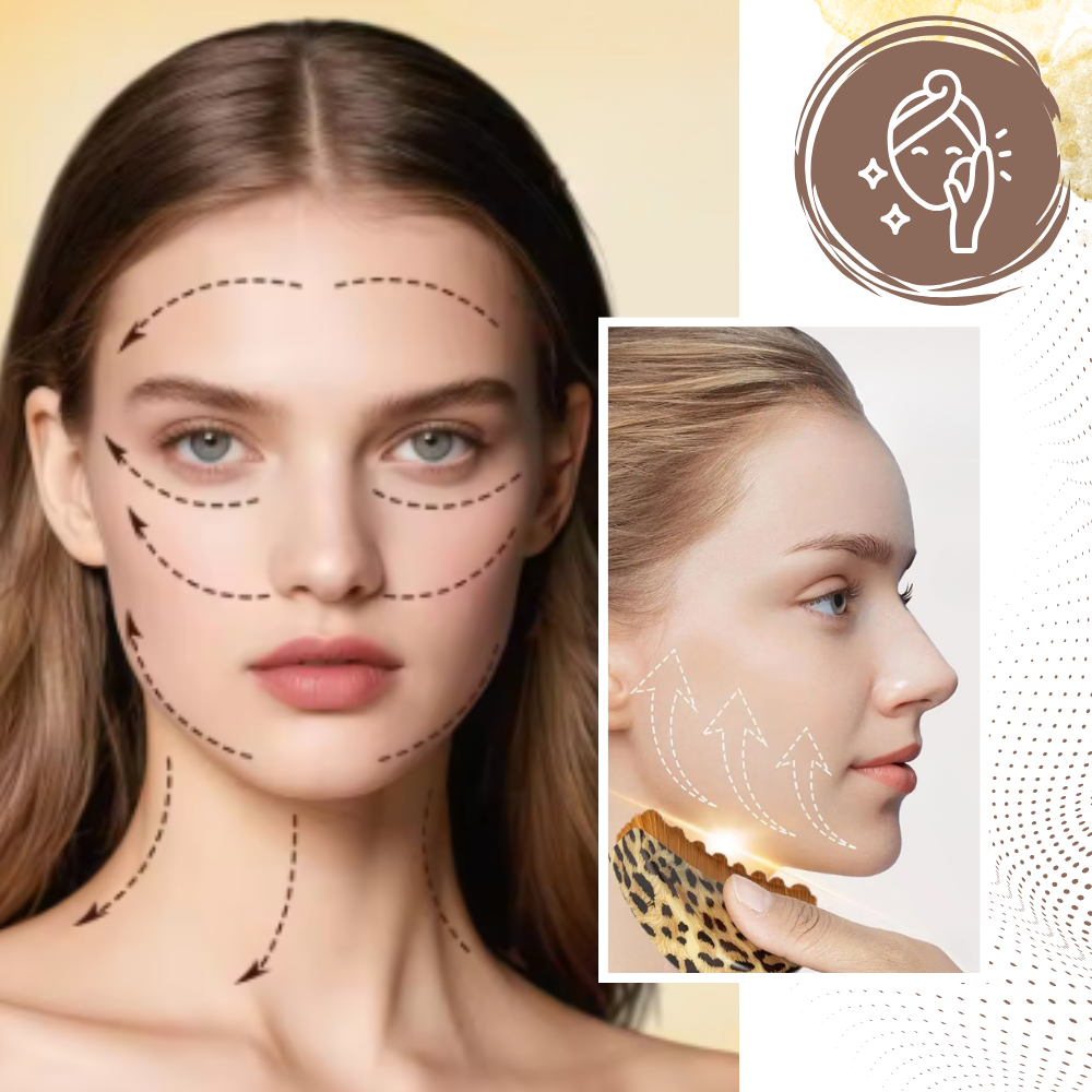 Lymphatic Drainage Facial Brush - Ozerty