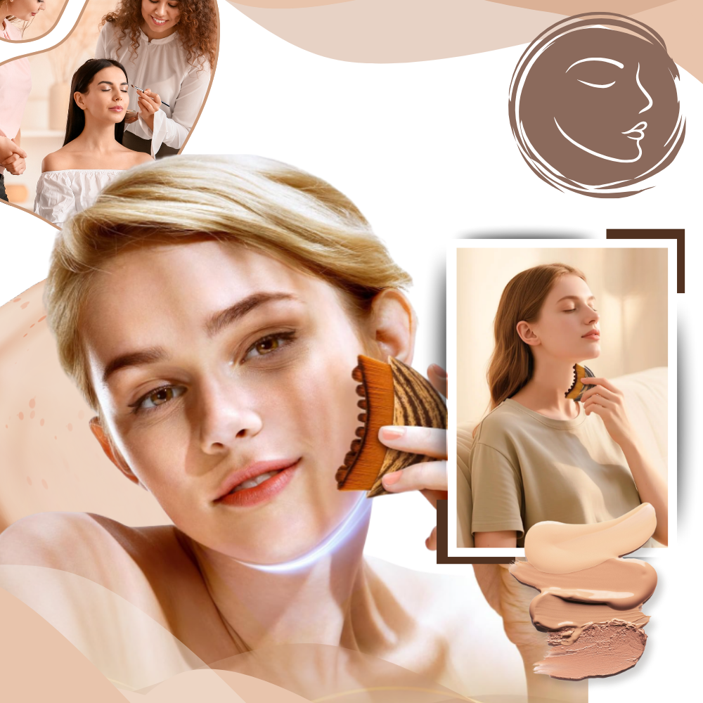 Lymphatic Drainage Facial Brush - Ozerty