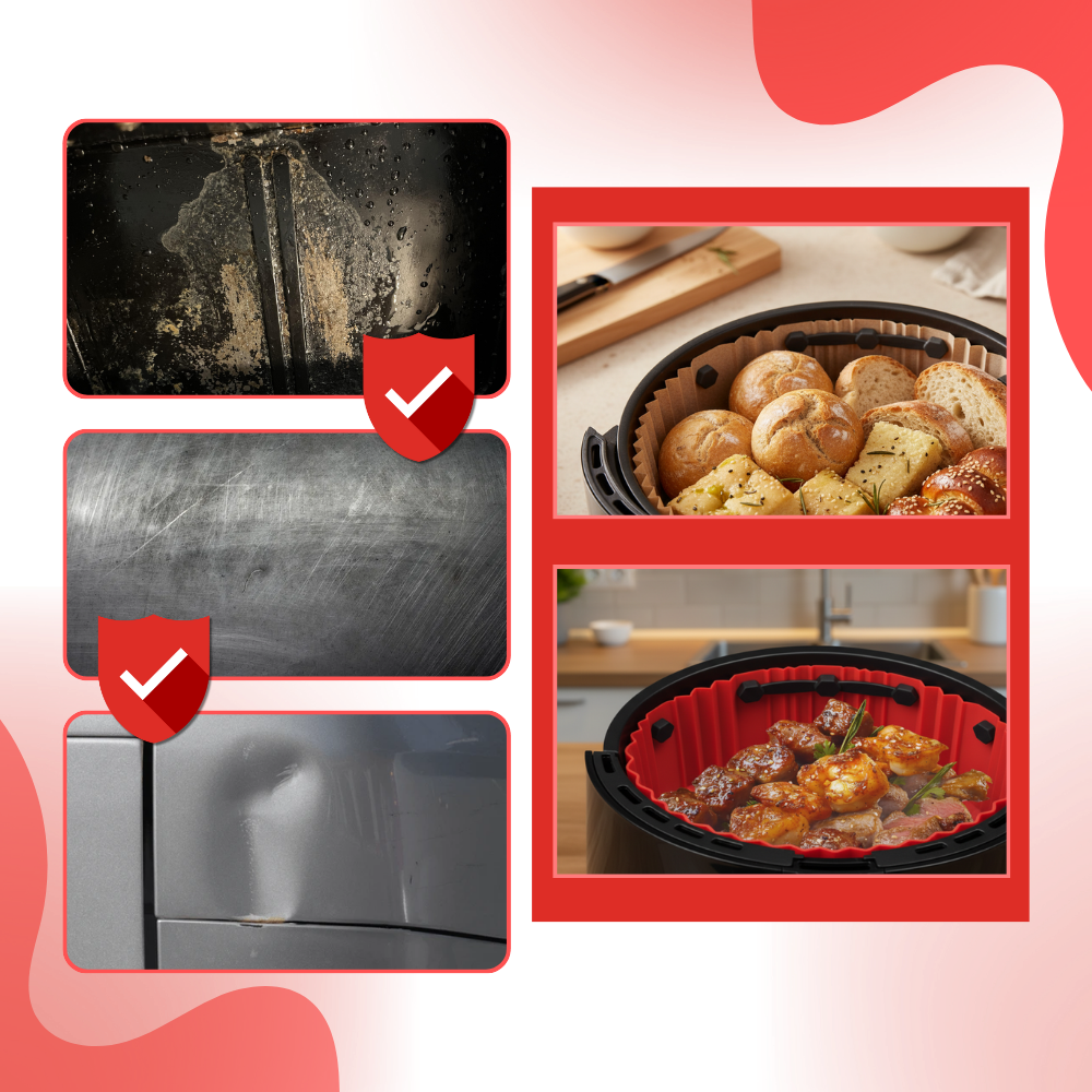 Magnetic Air Fryer Parchment Buckle  - Ozerty