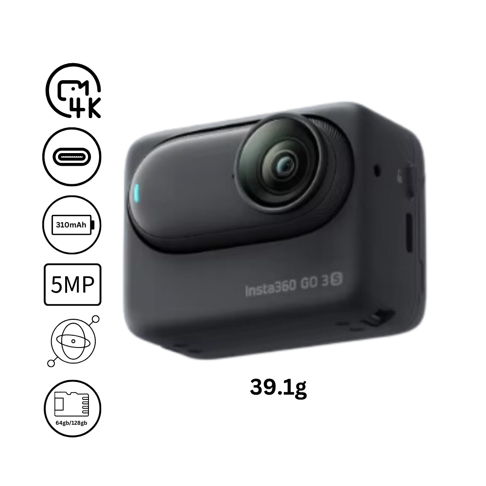 Magnetic Mounting Insta 360 hands Free Camera - Ozerty