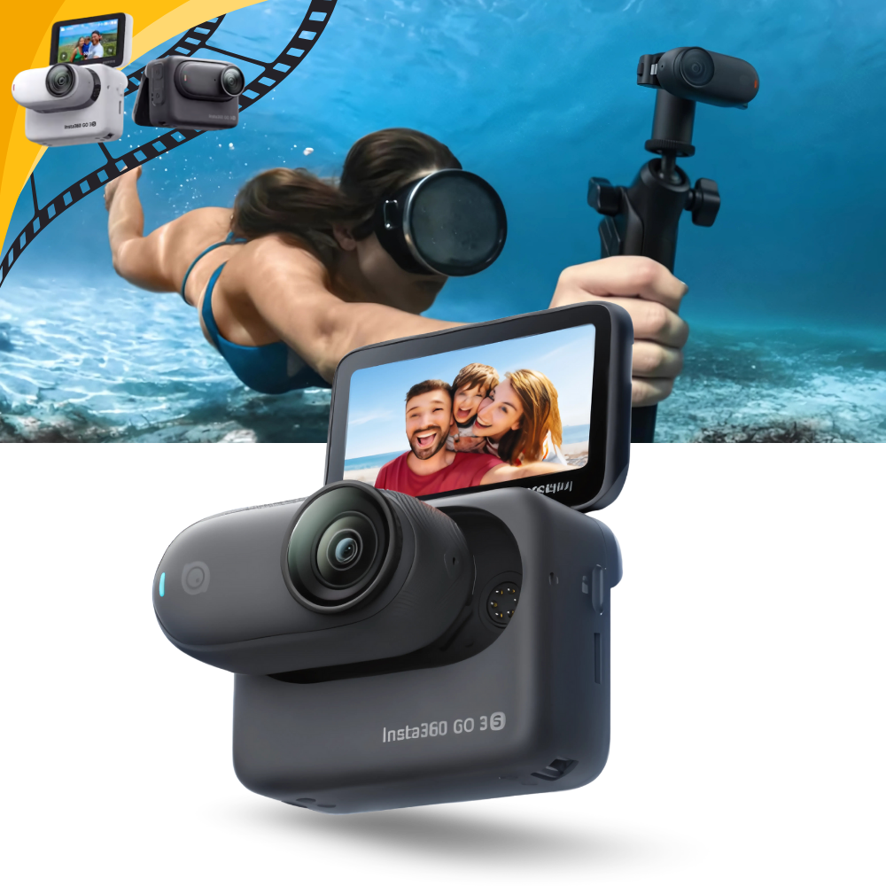 Magnetic Mounting Insta 360 hands Free Camera - Ozerty