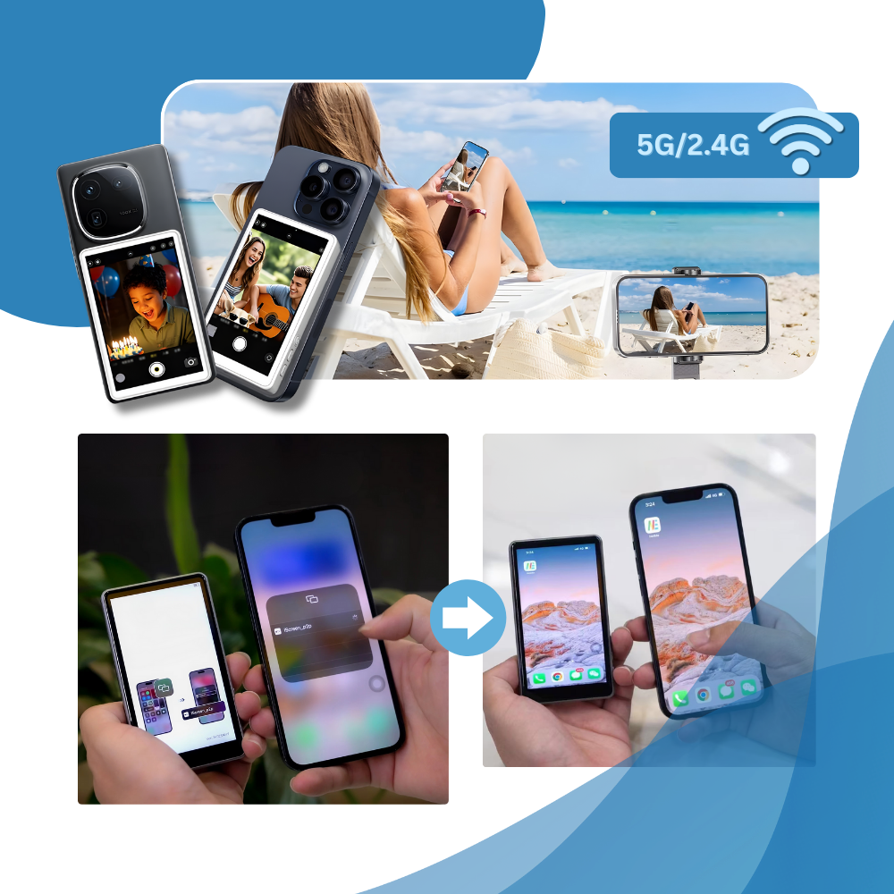 Magnetic Selfie Phone Monitor - Ozerty