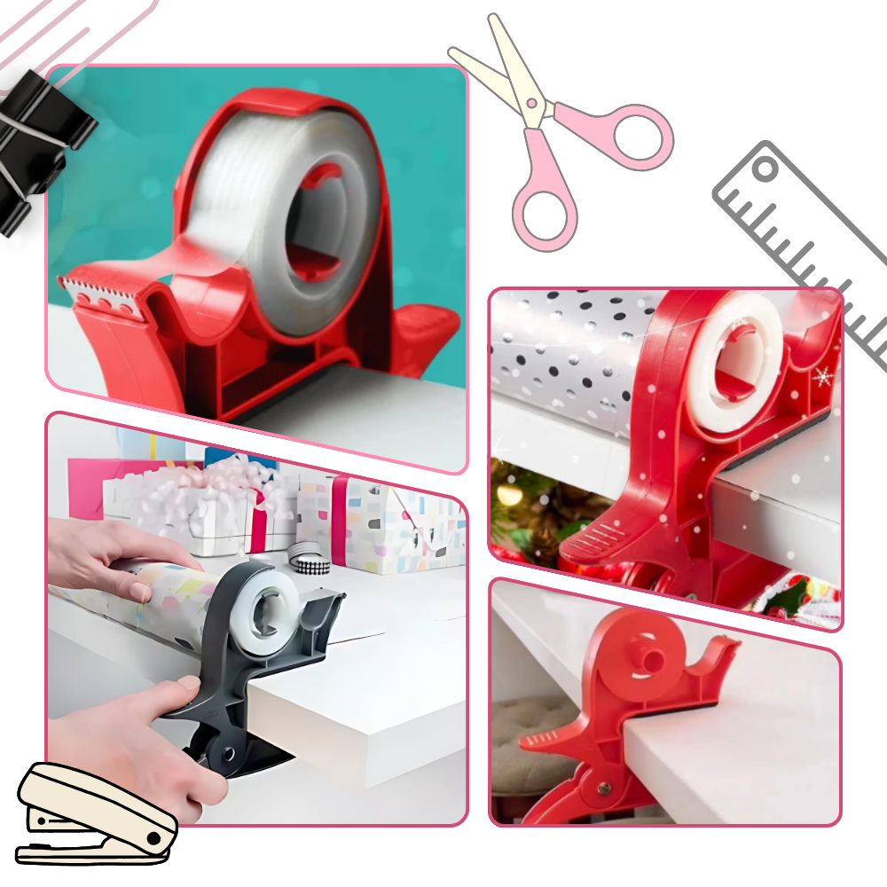 Multi-Purpose Gift Wrapping Paper Holder - Ozerty