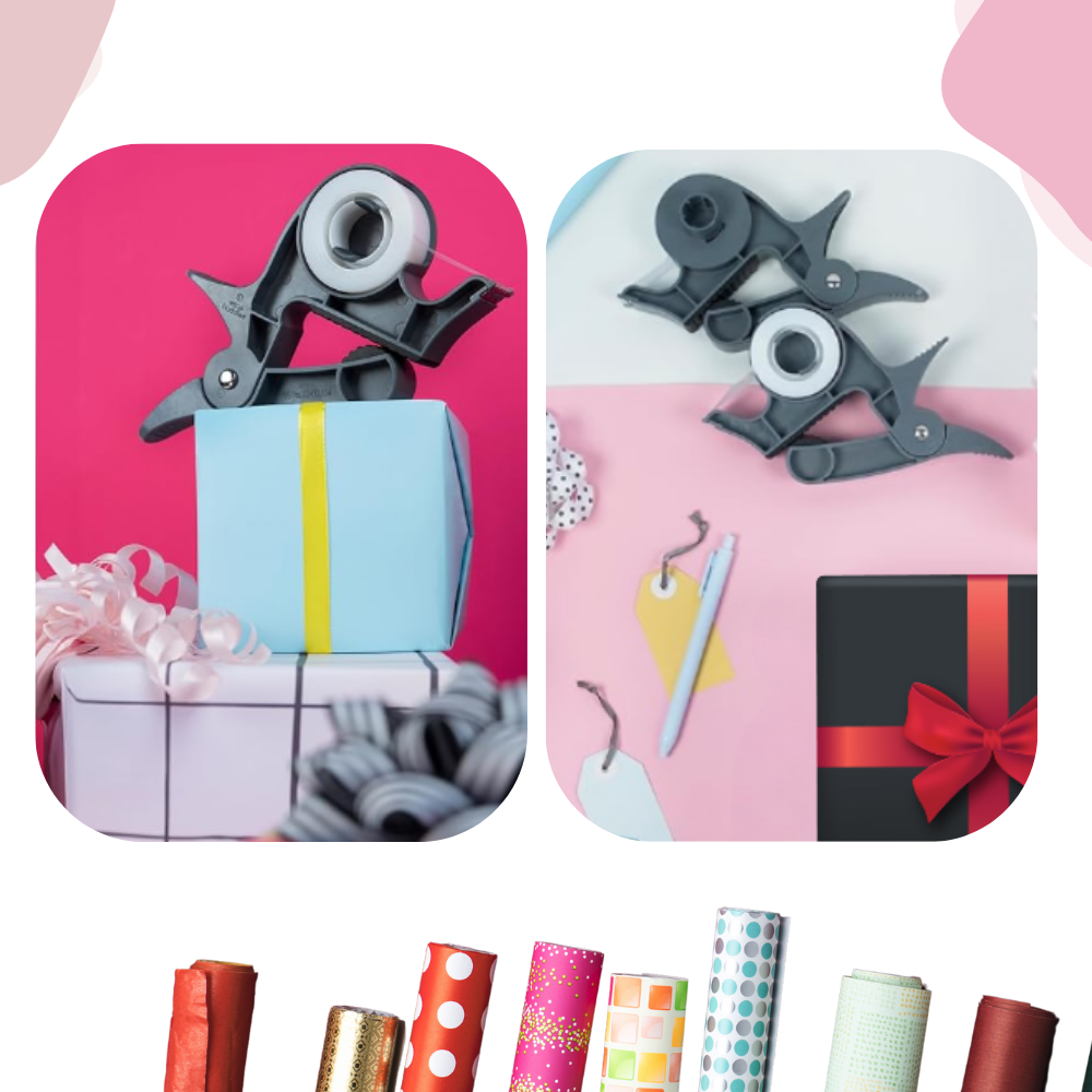 Multi-Purpose Gift Wrapping Paper Holder - Ozerty