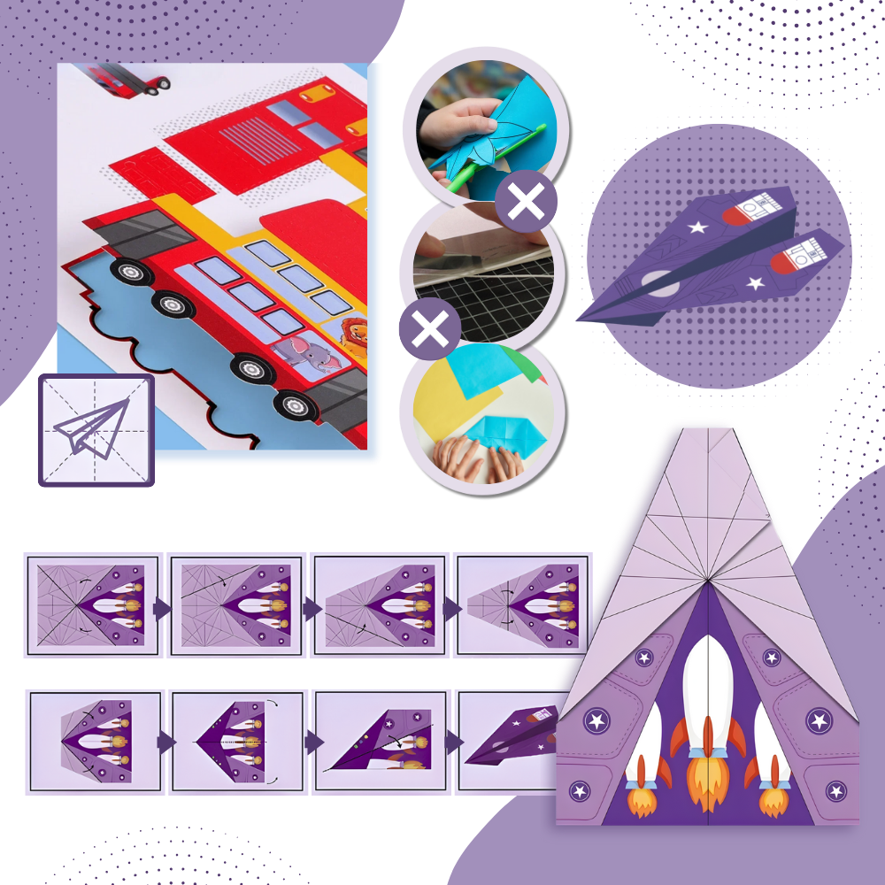 Multi-Theme Origami Book  - Ozerty