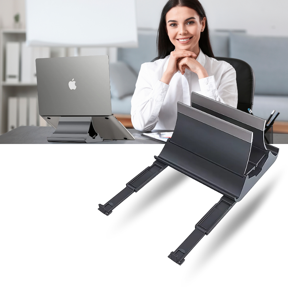 Multifunctional Stable Vertical Laptop Stand - Ozerty