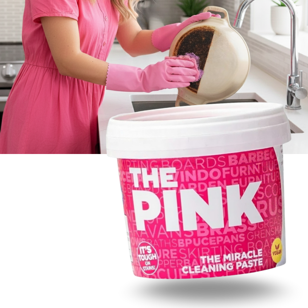 Multipurpose Pink Cleaning Paste - Ozerty