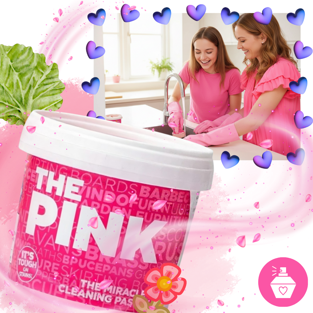Multipurpose Pink Cleaning Paste - Ozerty