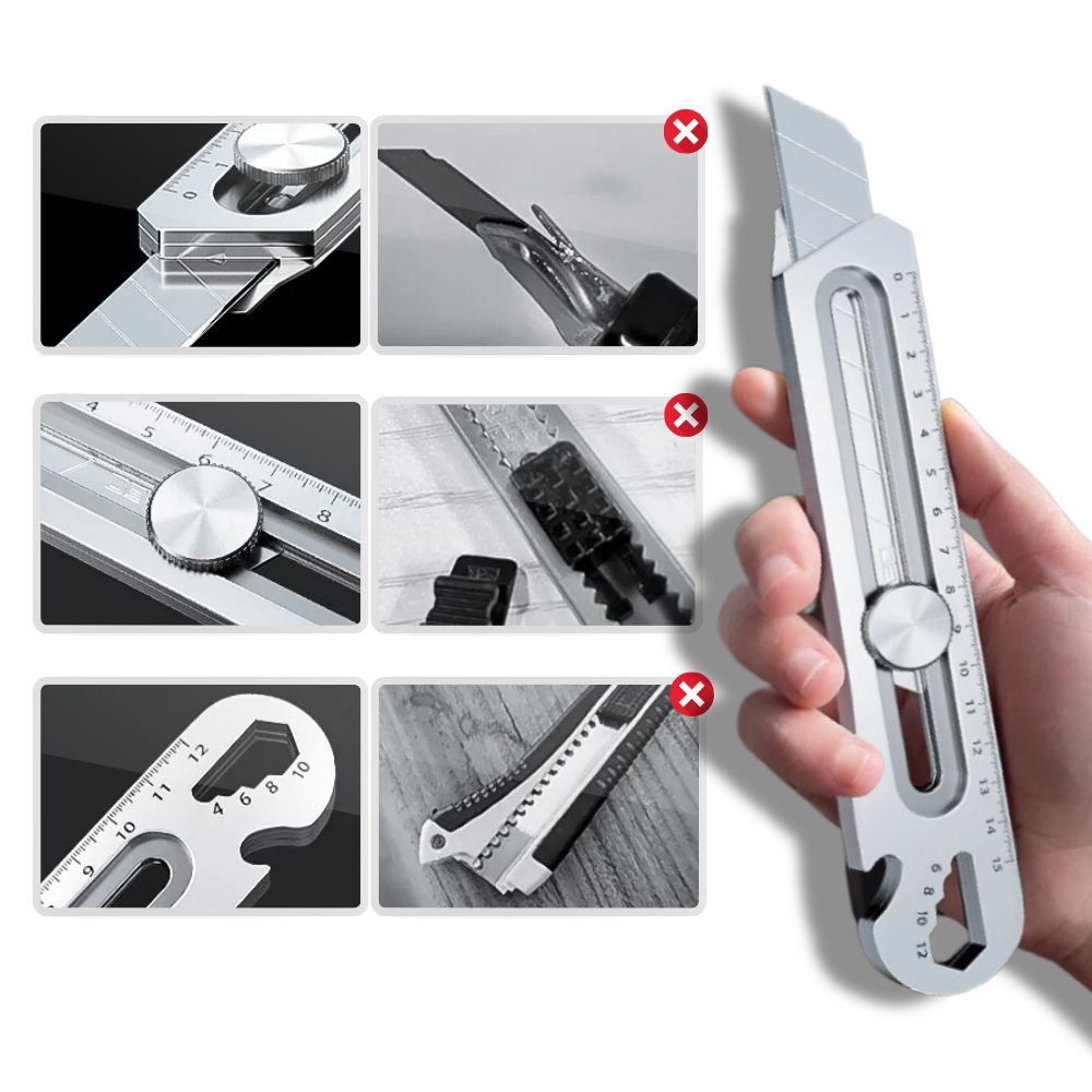 Multipurpose Retractable Box Cutter - Ozerty