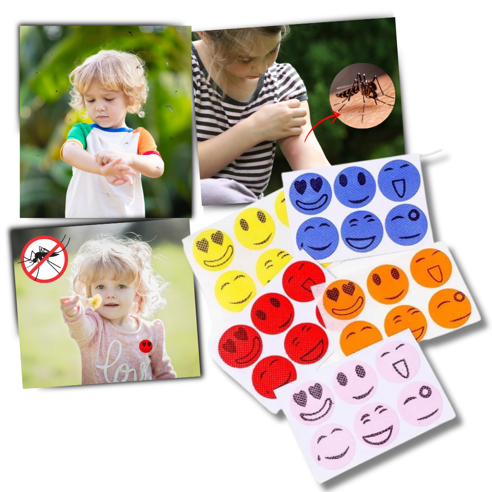 Natural Ingredients Mosquito Repellent Stickers - Ozerty