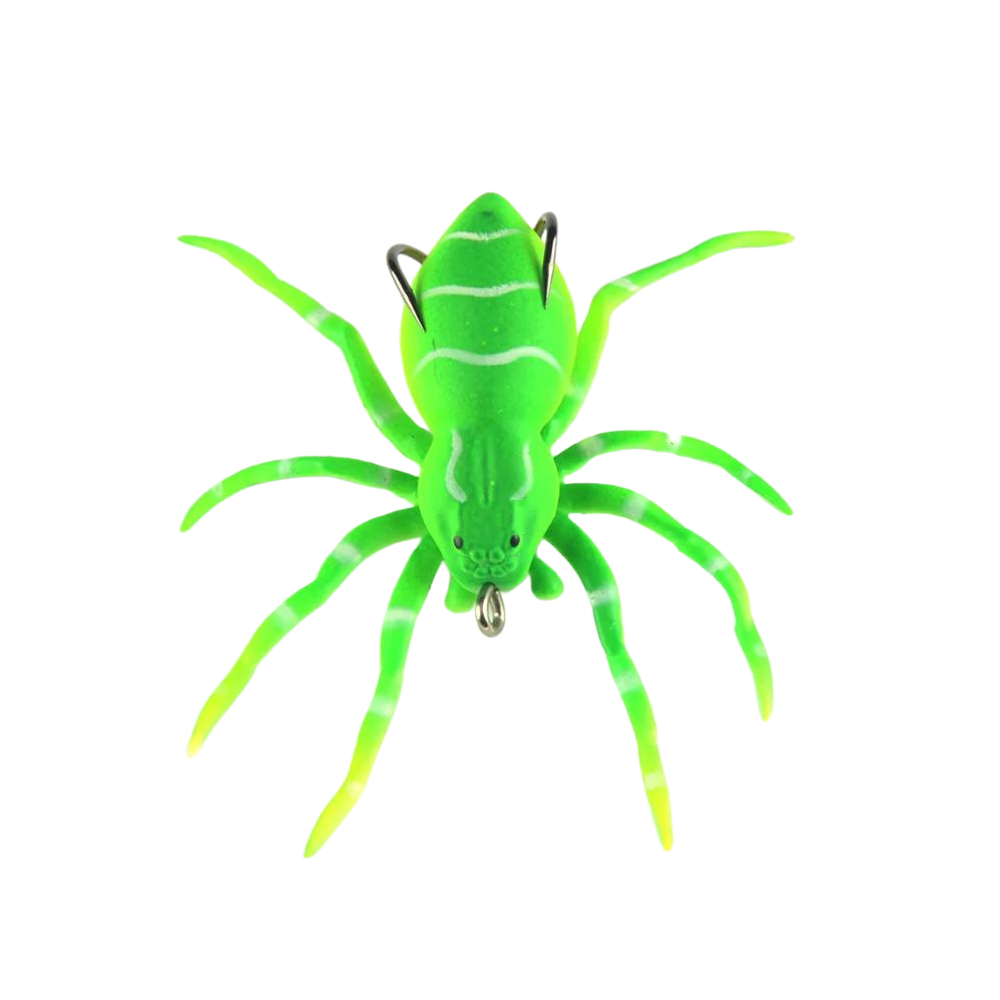 Natural Movement Spider Lures -Green - Ozerty