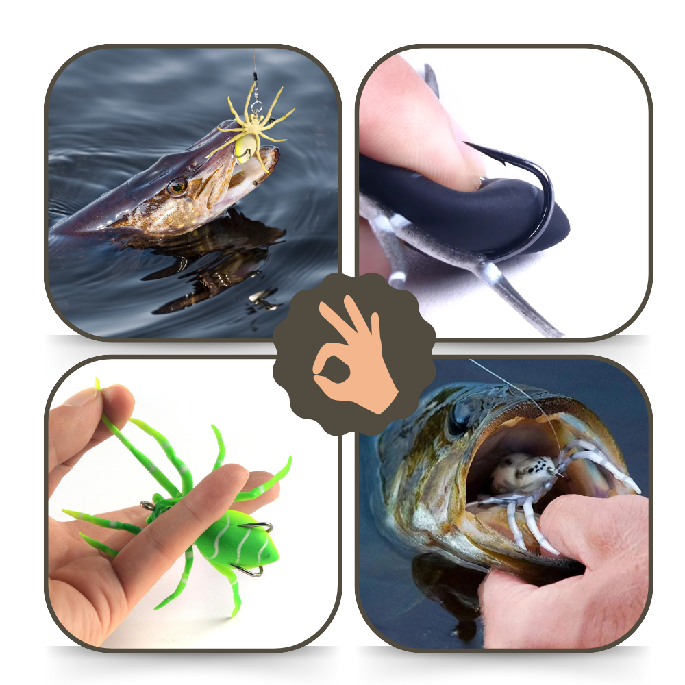 Natural Movement Spider Lures - Ozerty
