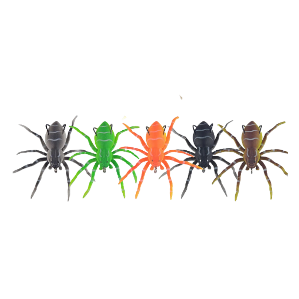 Natural Movement Spider Lures -Set of 5 Pcs - Ozerty