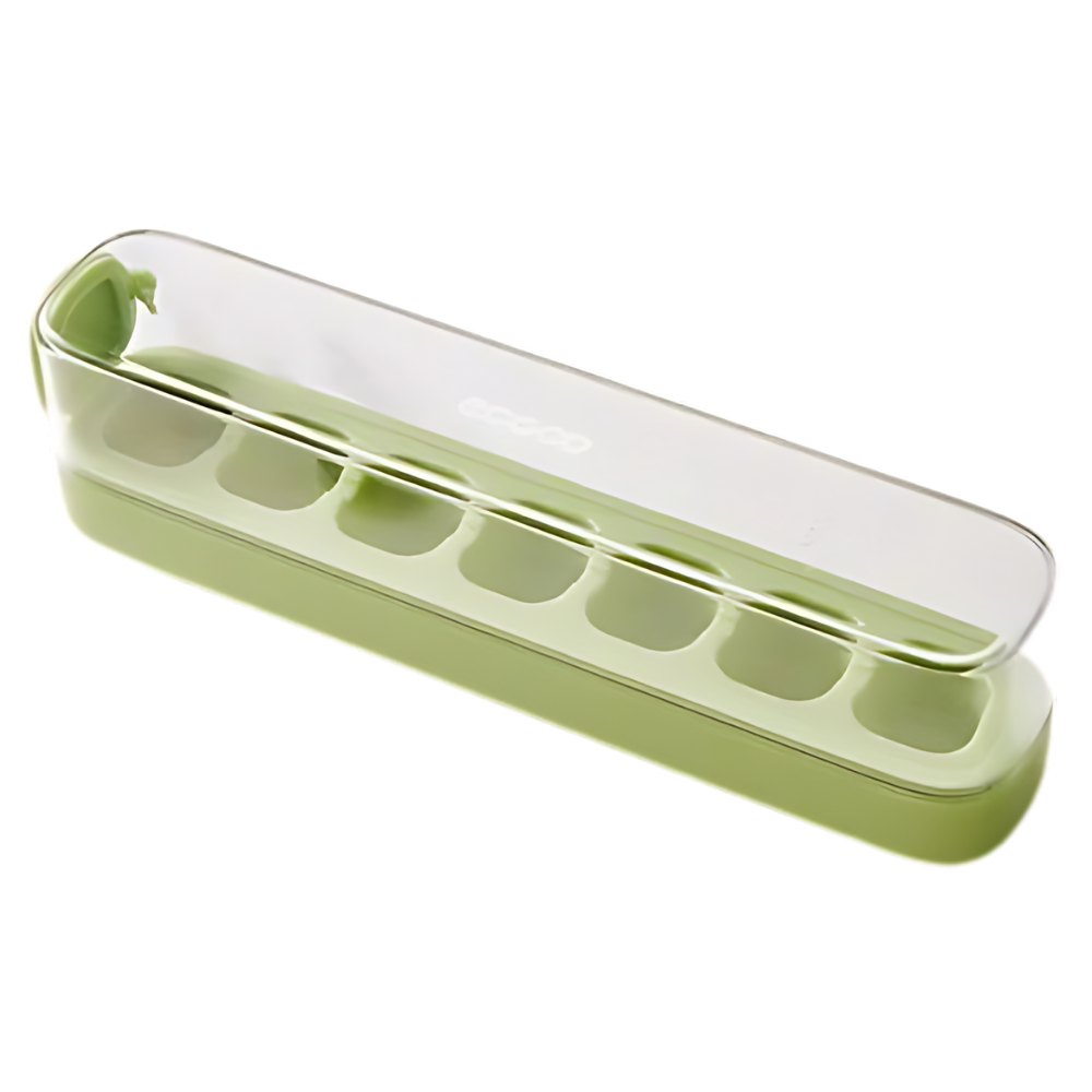 Non-stick Silicone Ice Cube Trays -Green - Ozerty