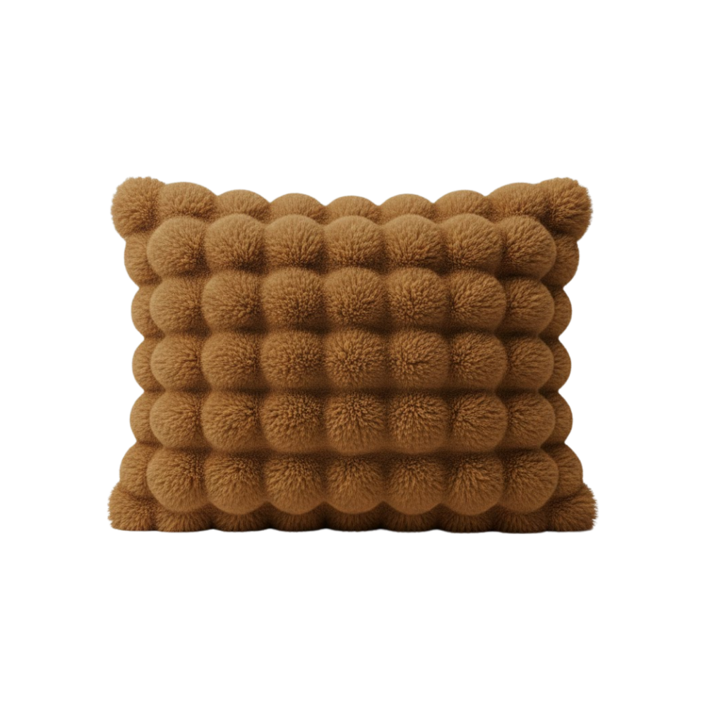 Non-Slip Comfy Sofa Plush Covers -Coffee - Ozerty