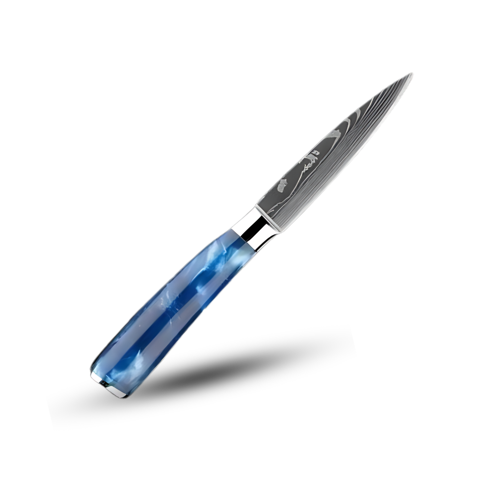 Ocean Blue Japanese Knives  -Shotoh - Paring Knife 3.5 inch/9 cm - Ozerty