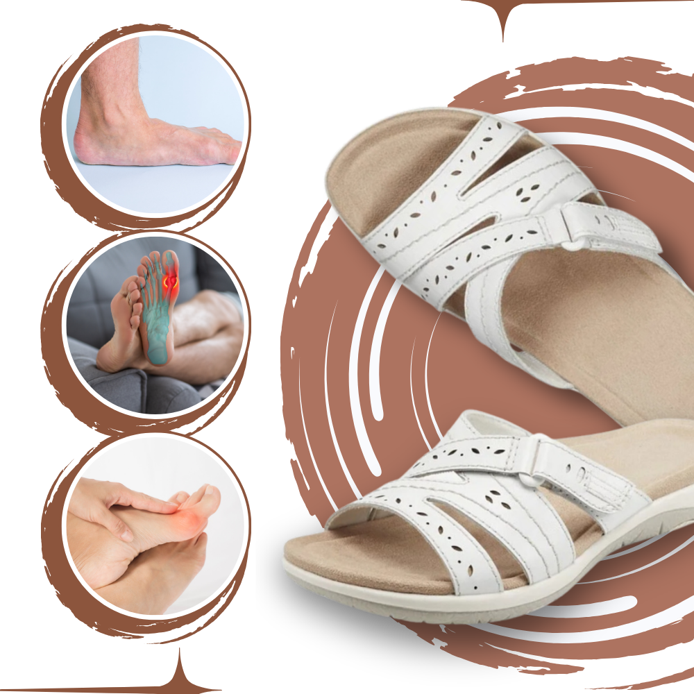 Orthotic Insole Open Toe Sandals - Ozerty