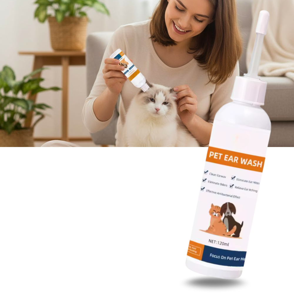 Pet Ear Deodorant Cleaner - Ozerty