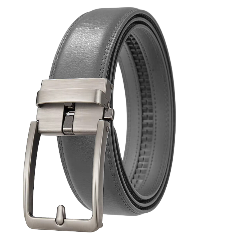 Precision Cowhide Belt -Gray - Ozerty