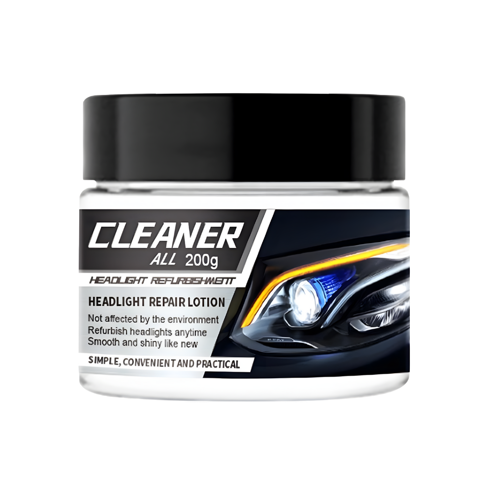 Protectant Headlight Cleaner Kit -Restoration Paste - Ozerty