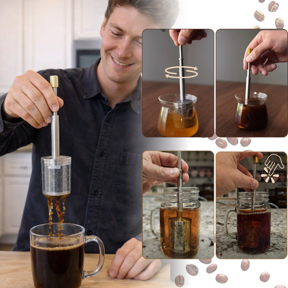 Pure Aroma French Coffee Presser - Ozerty
