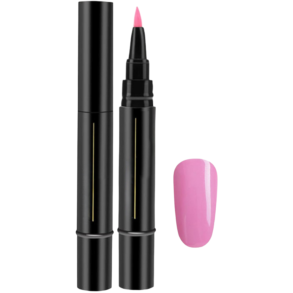 Quick Dry Nail Polish Pen -Soft Pink - Ozerty