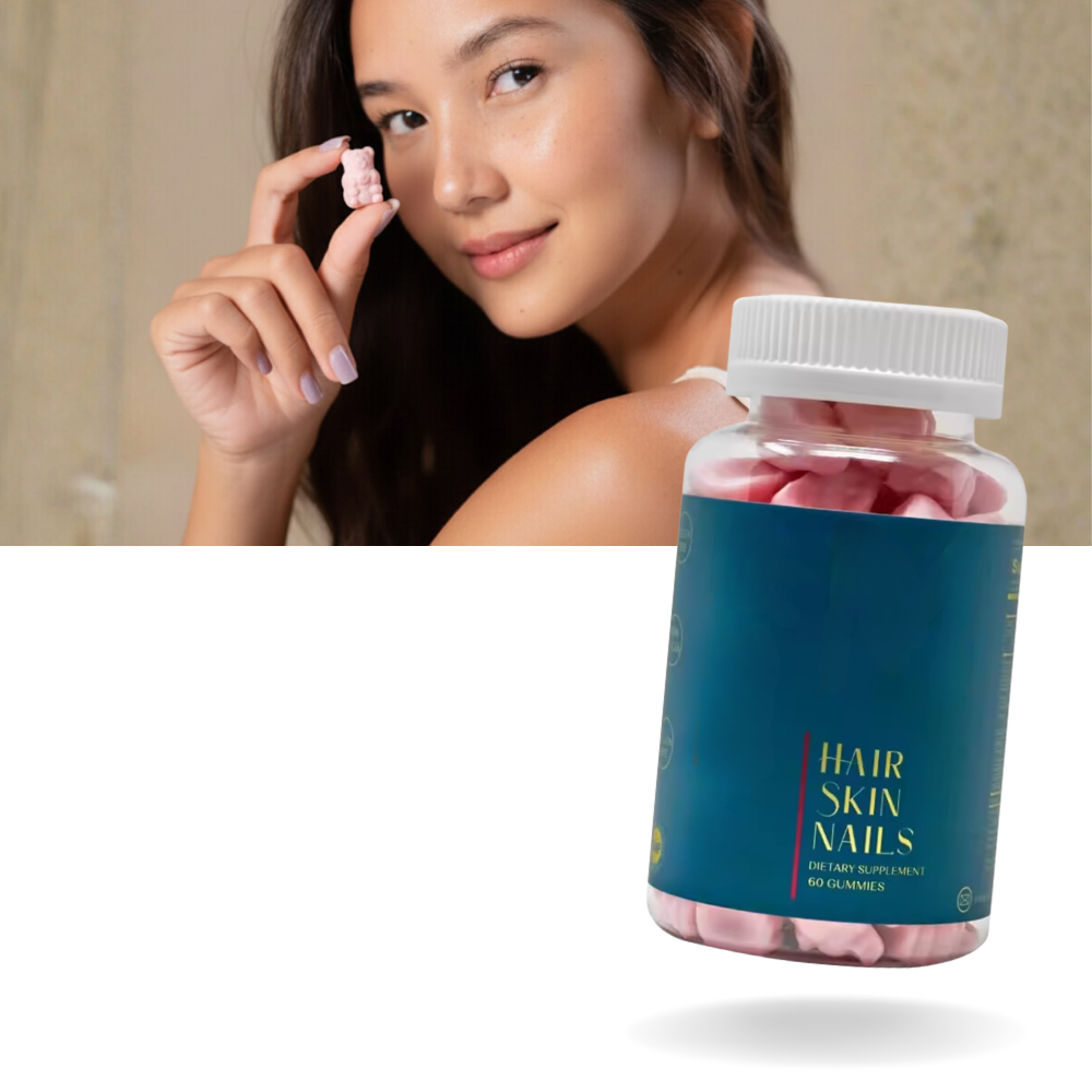 Raspberry Biotin Vitamin Gummies - Ozerty