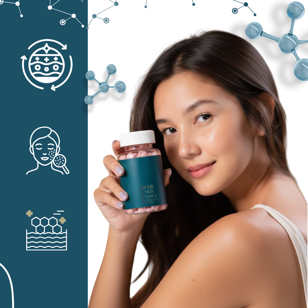 Raspberry Biotin Vitamin Gummies - Ozerty