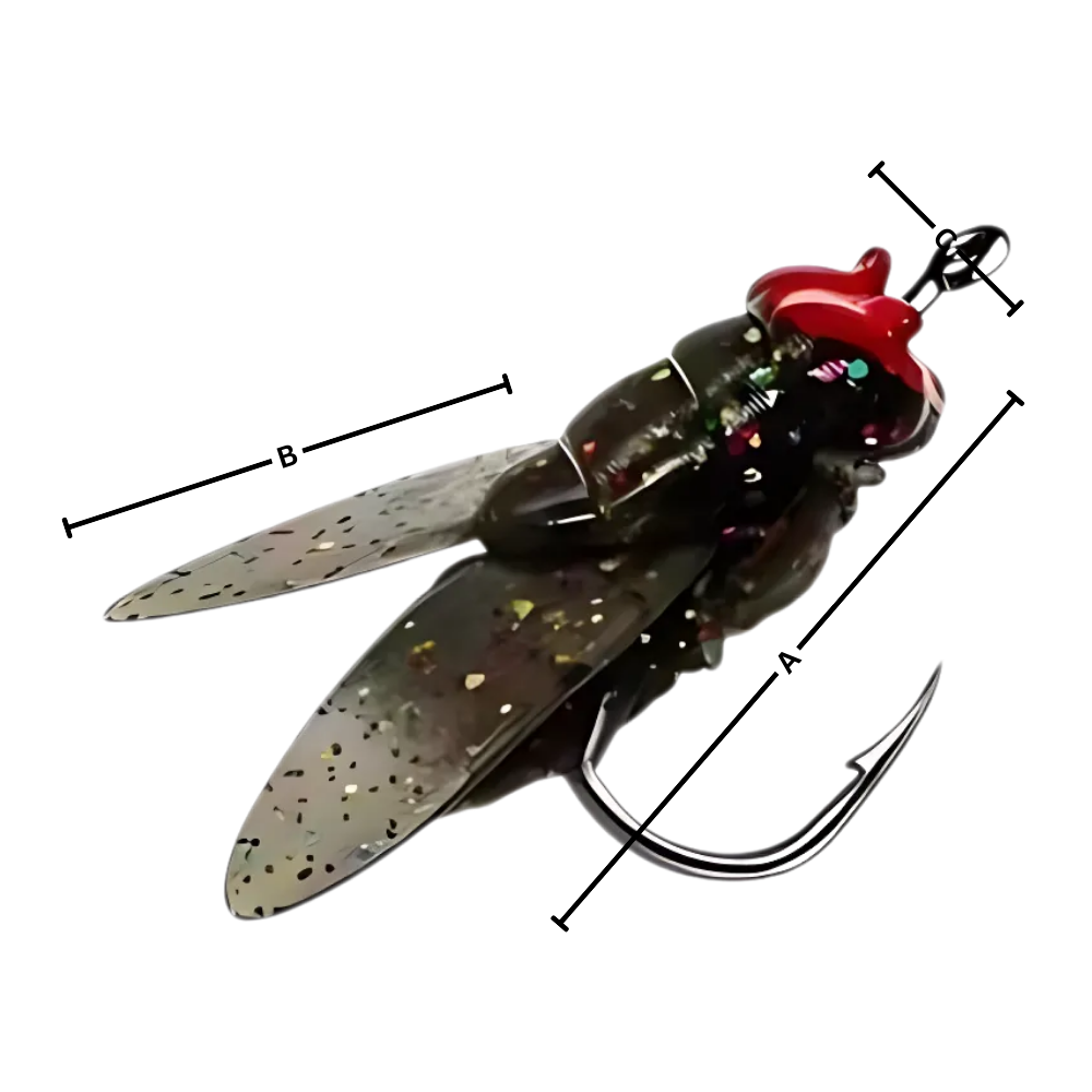 Realistic Fly Fishing Bait - Ozerty