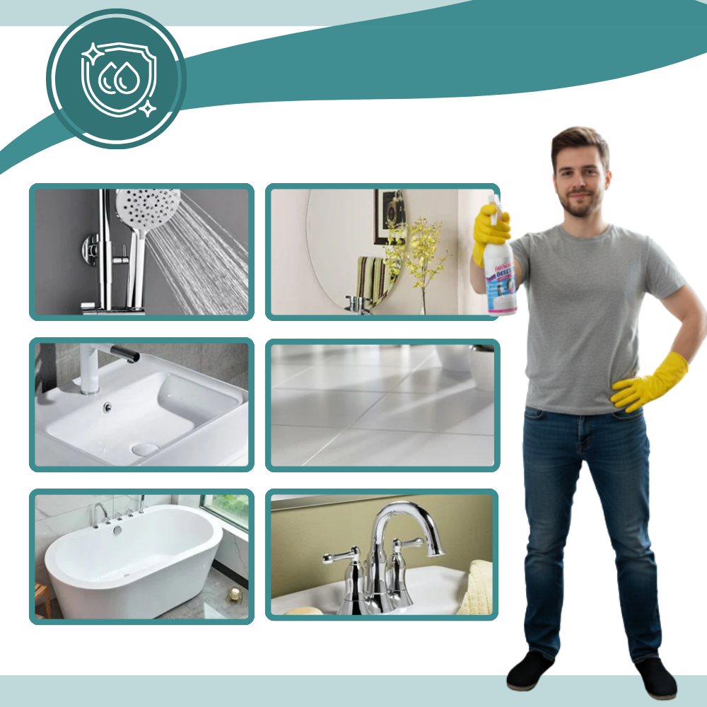 Refreshing Deep Clean Bathroom Descaler - Ozerty