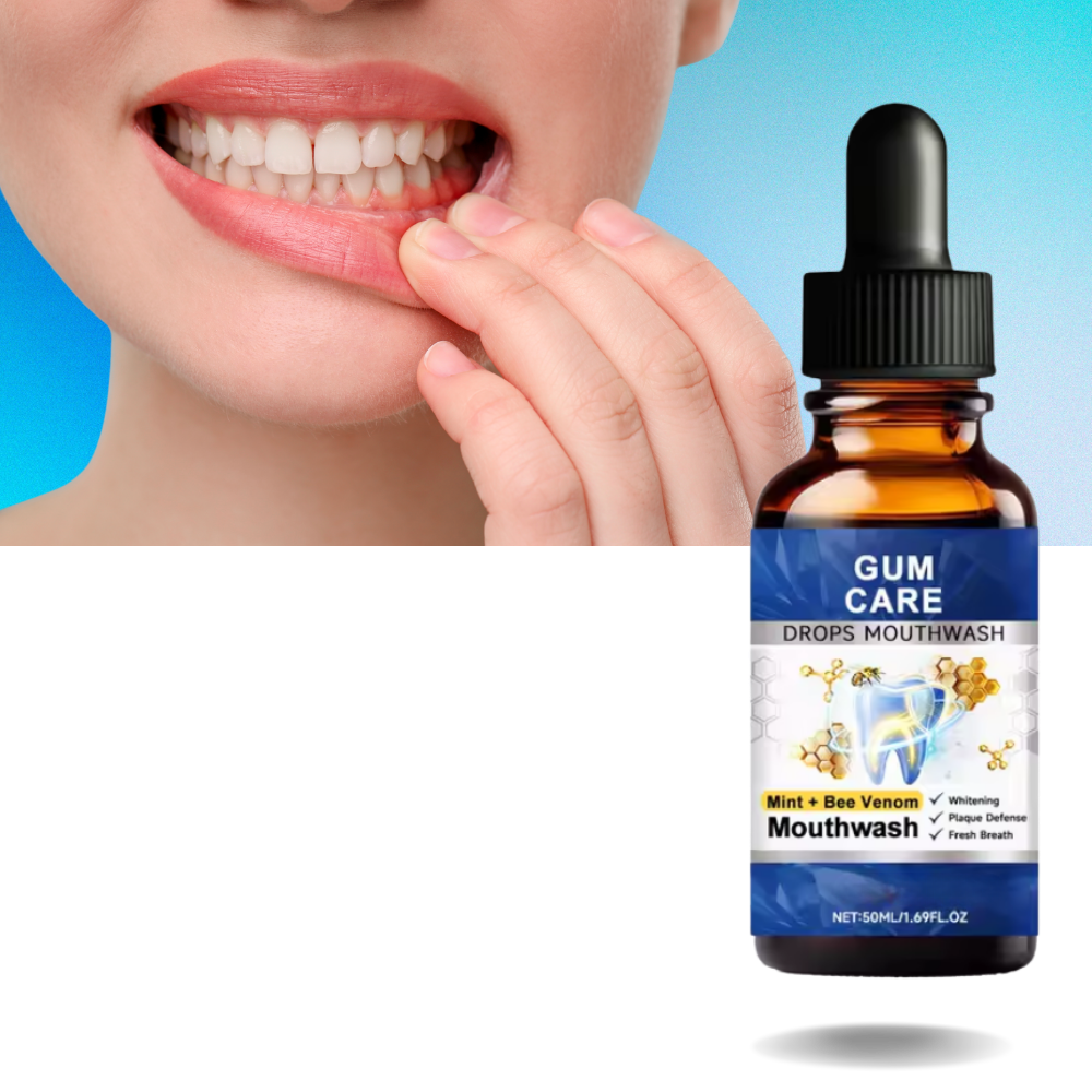 Refreshing White Dental Drops Mouthwash  - Ozerty