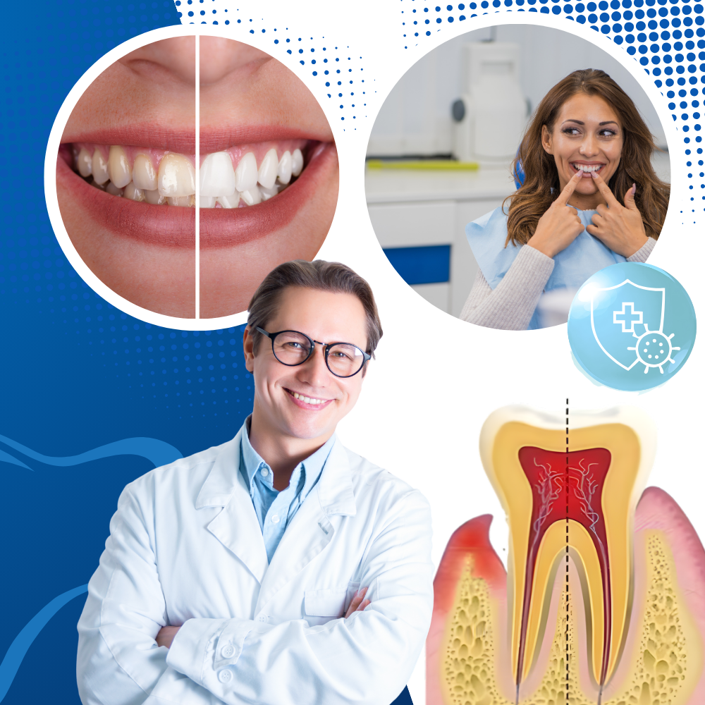 Refreshing White Dental Drops Mouthwash  - Ozerty