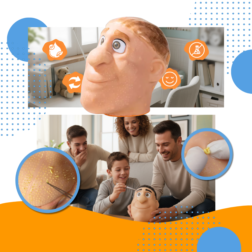 Relaxing Silicone Pimple Pop Toy - Ozerty