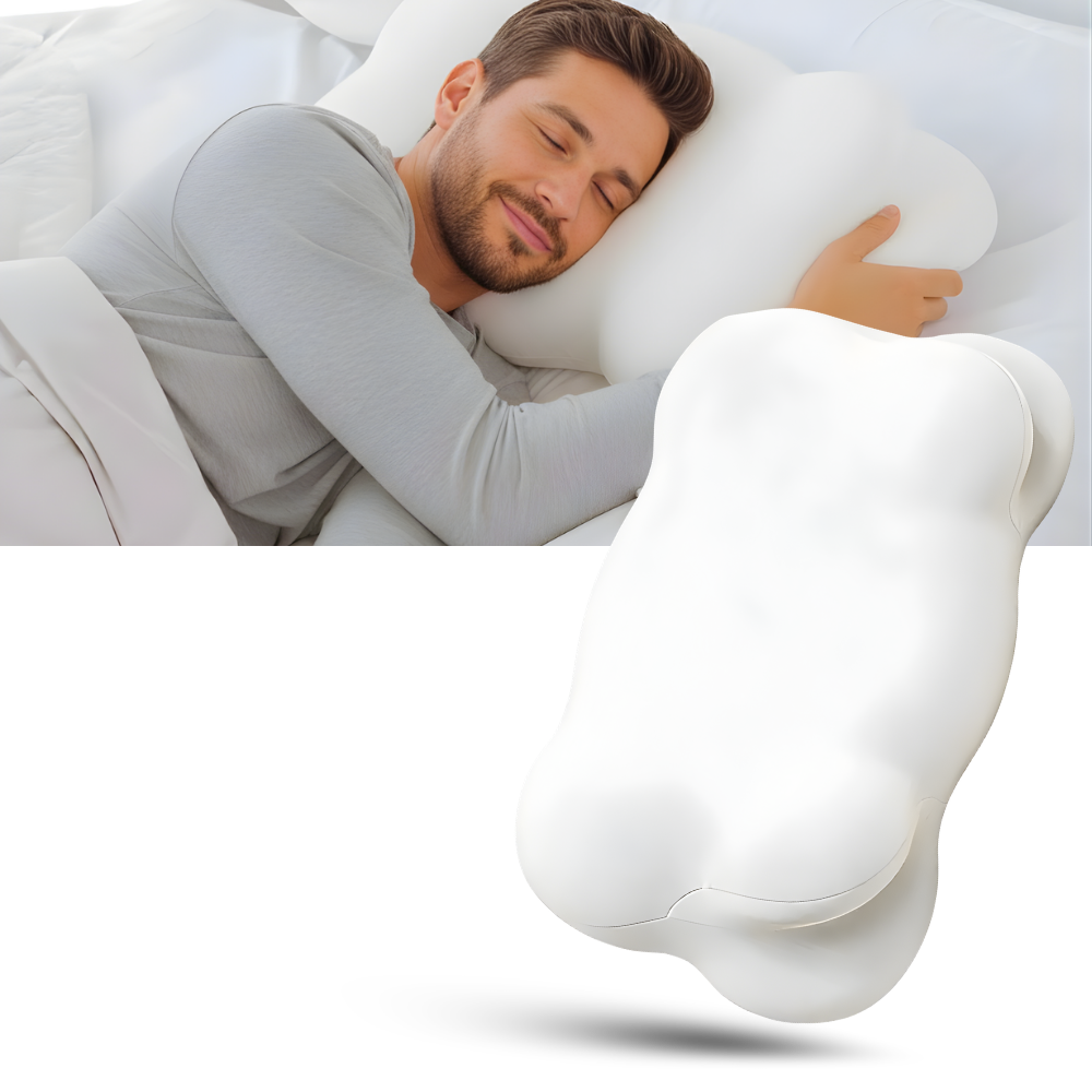 Restful Calm Night Ergonomic Pillow - Ozerty