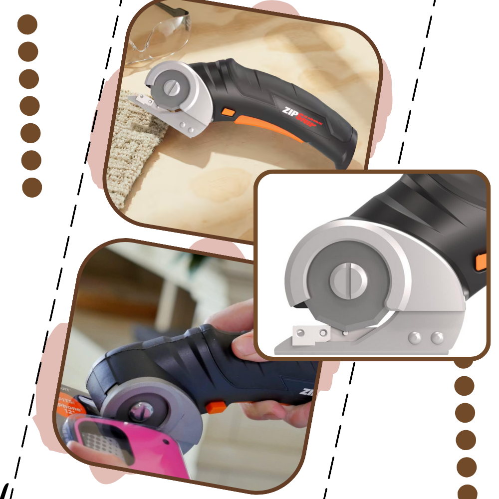 Self-Sharpening Cordless Electric Scissors - Ozerty