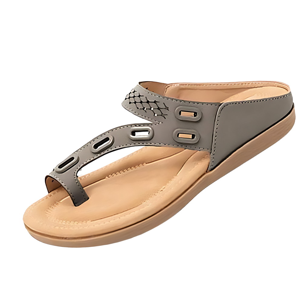 Shock Absorption Orthopedic Sandals  -Khaki - Ozerty